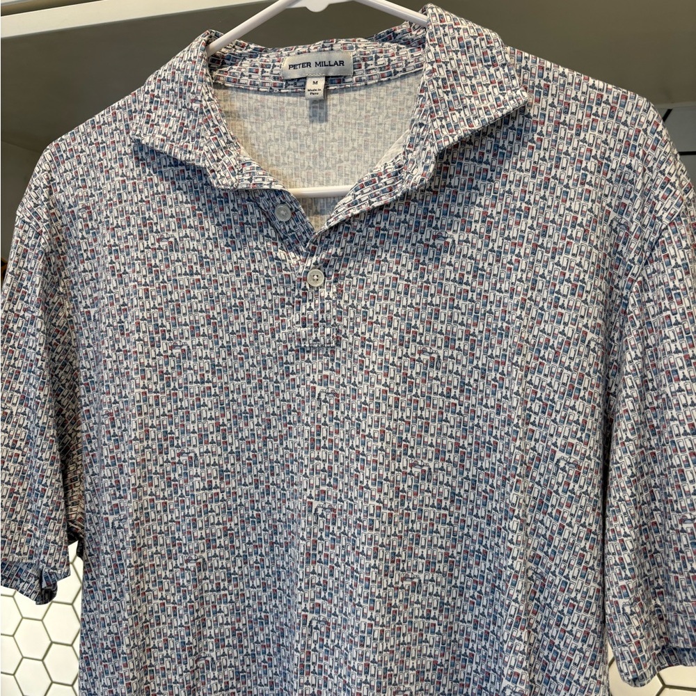 Mens Peter Millar polo